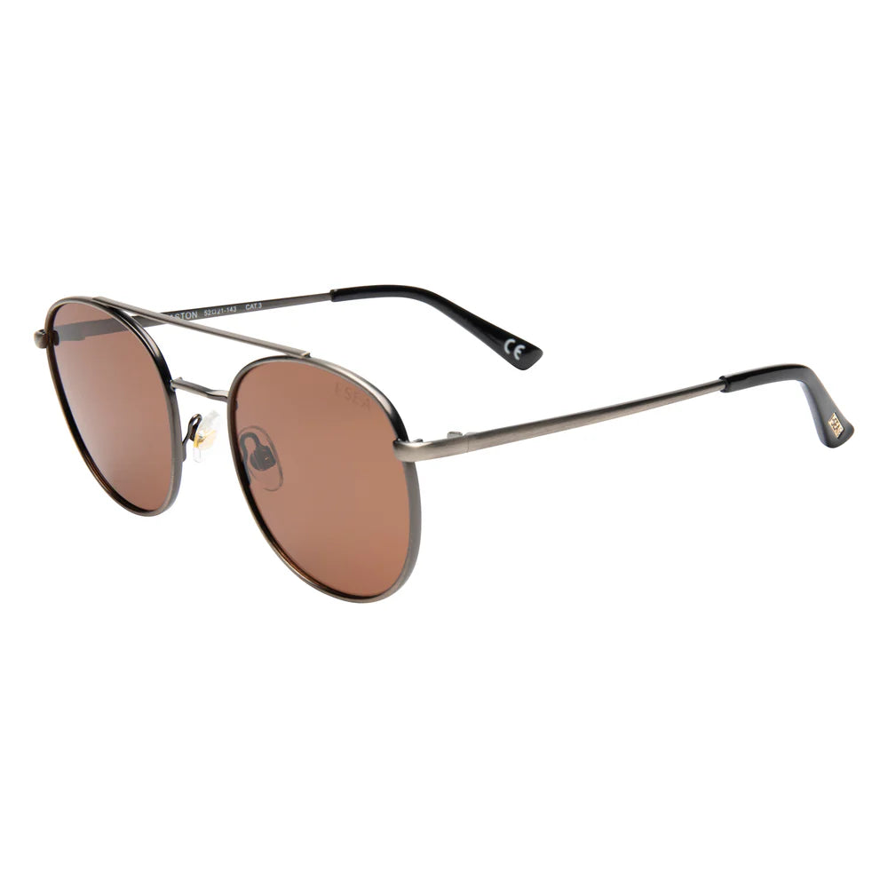 Easton Sunnies Gunmetal/Brown
