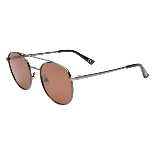 Easton Sunnies Gunmetal/Brown