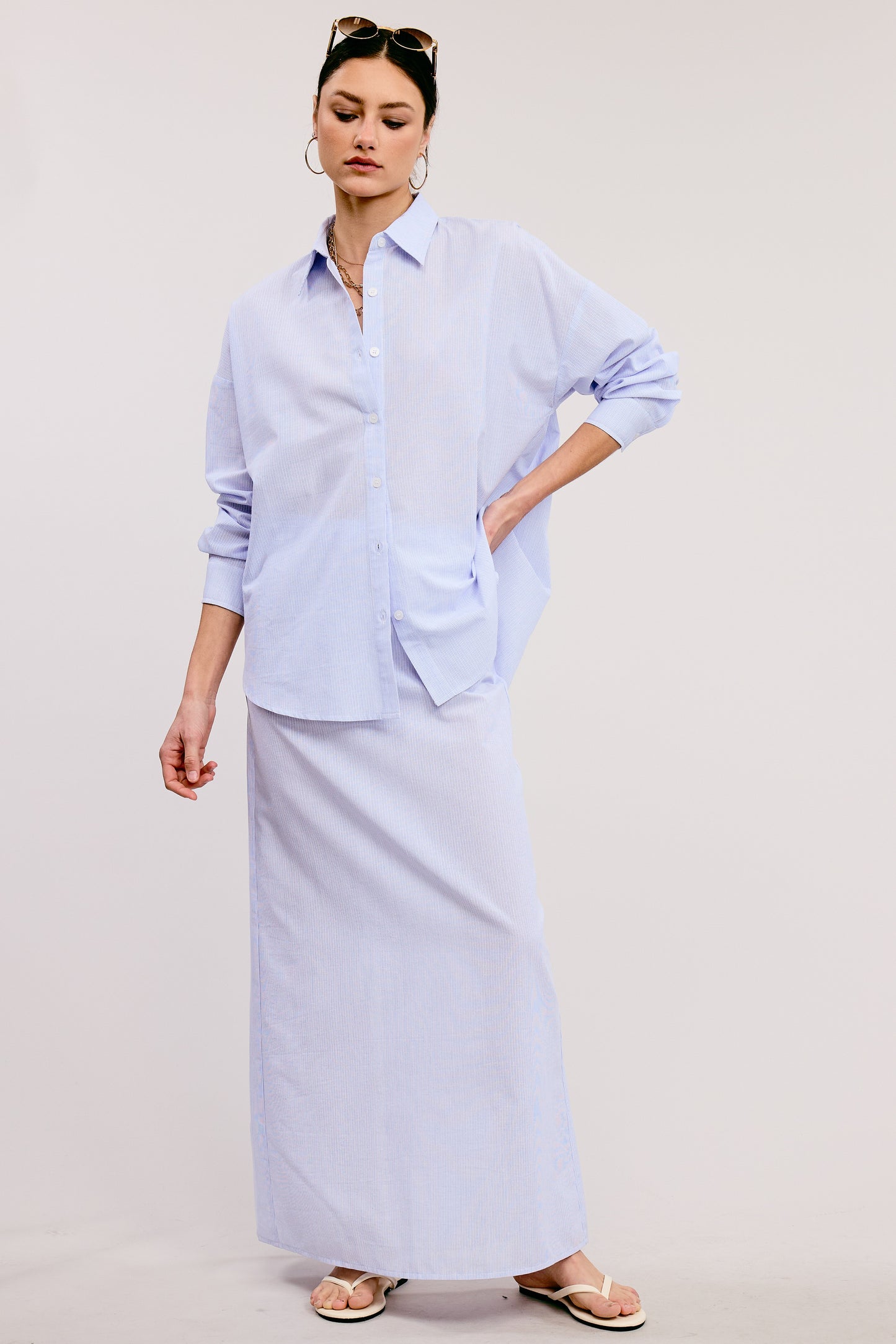 Elevated Look Maxi Skirt Set