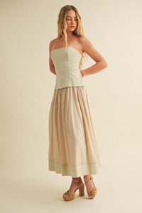 Timeless Grace Strapless Dress