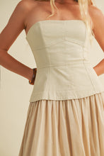 Load image into Gallery viewer, Timeless Grace Strapless Dress