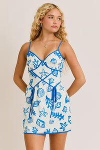 Faith Seashell Mini Dress