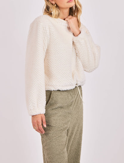 Shoulda Been Fuzzy Knit Top
