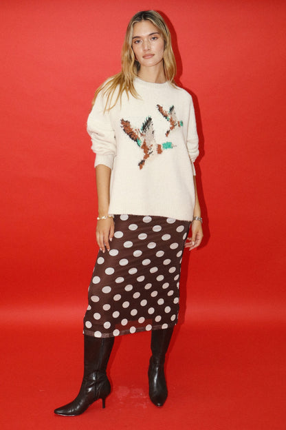 Flying Duck Knit Sweater