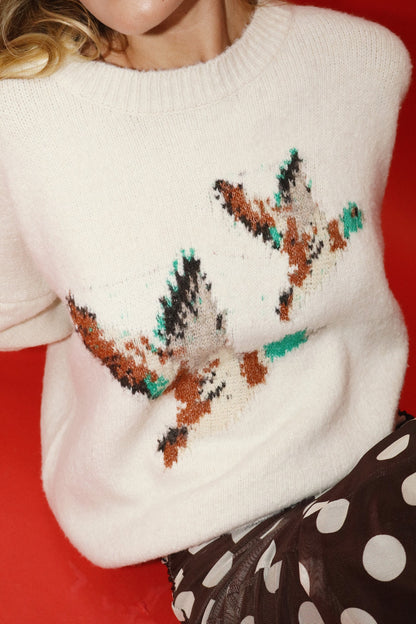 Flying Duck Knit Sweater