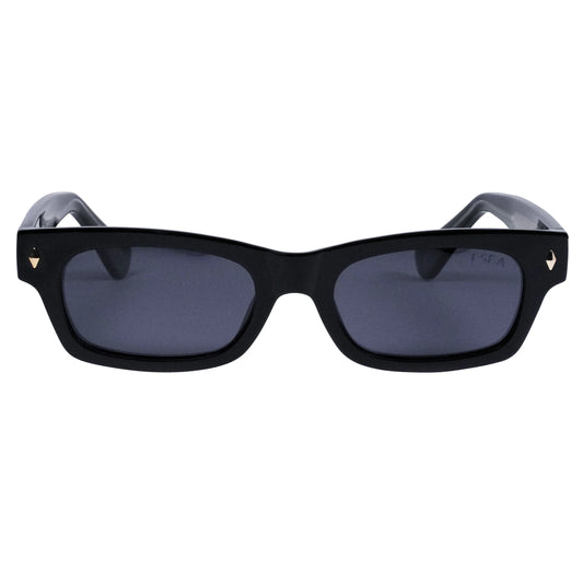 Flynn Sunnies Black/Smoke