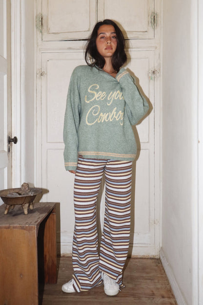 Canyon Wave Knit Pants