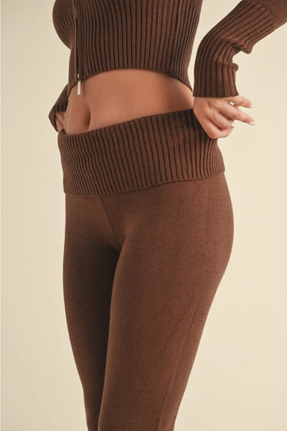 Brownstone Lounge Foldover Pants