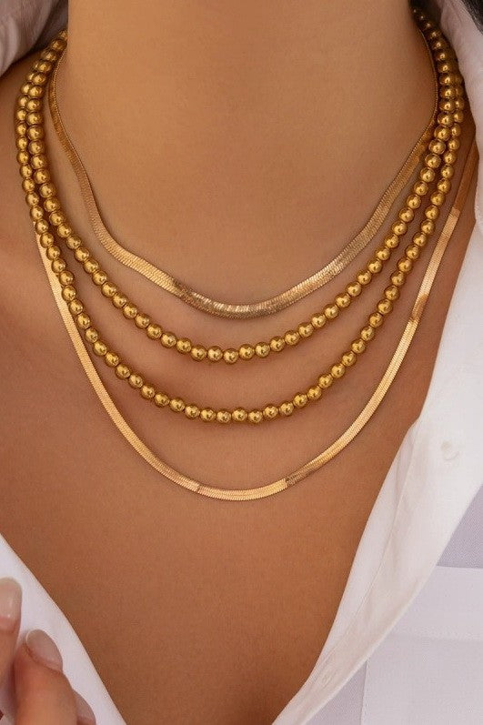 For The Best Layered Necklace