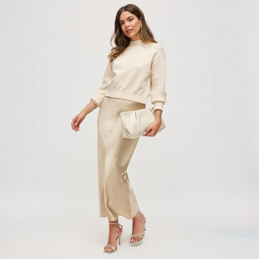 Franny Clutch Oatmilk