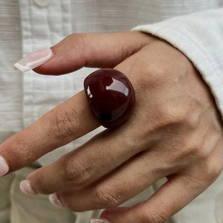 Gloss Theory Dome Ring Wine