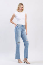 Load image into Gallery viewer, Gloria Distressed Straight Leg Denim