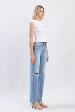 Load image into Gallery viewer, Gloria Distressed Straight Leg Denim