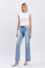 Load image into Gallery viewer, Gloria Distressed Straight Leg Denim
