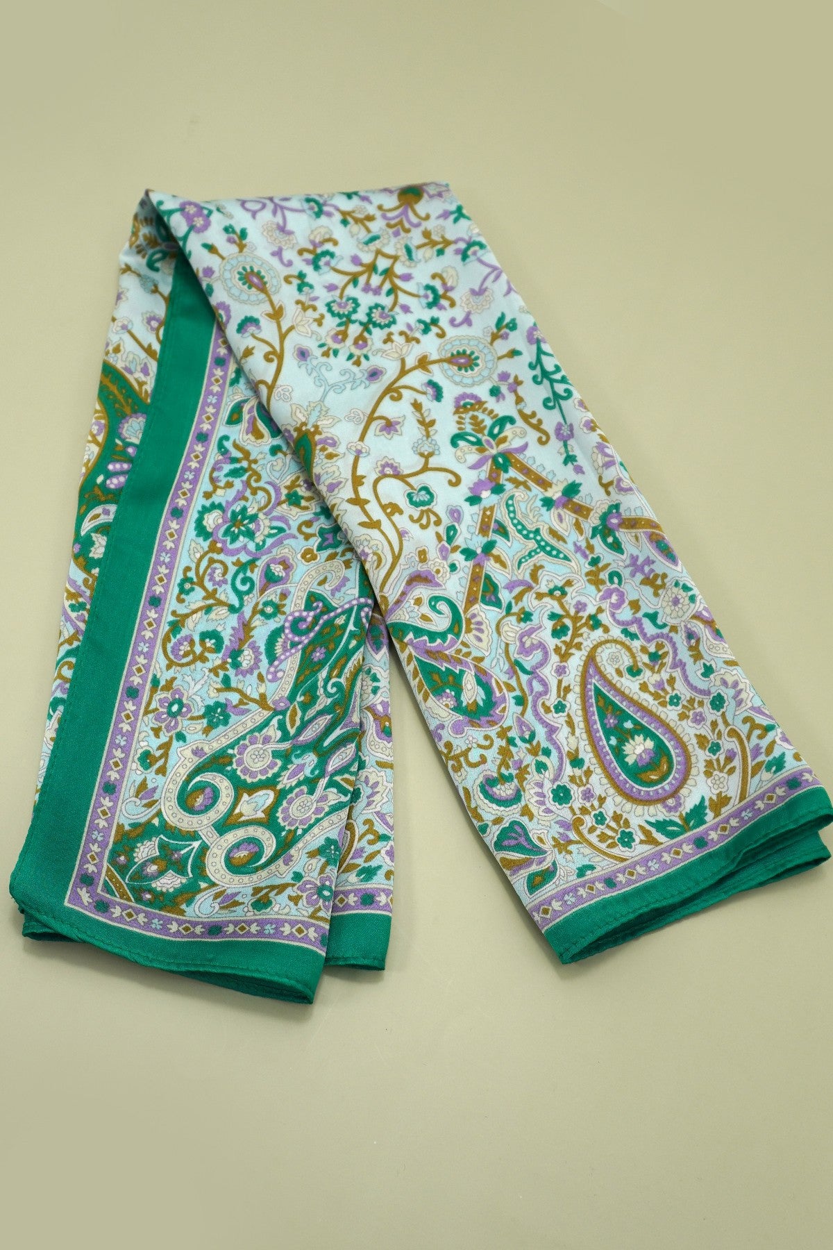 Garden Paisley Bandana Scarf