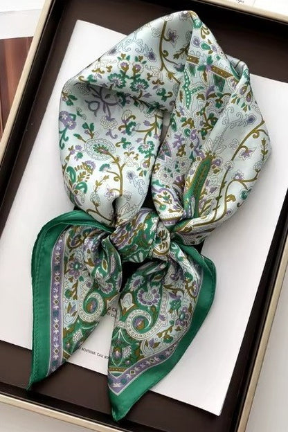 Garden Paisley Bandana Scarf