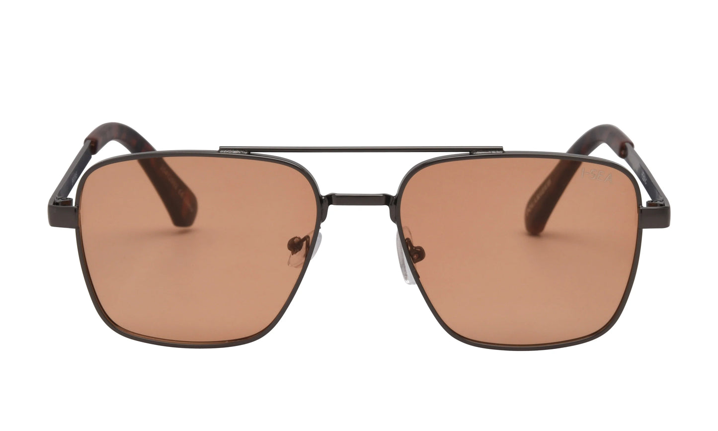 Brooks Sunnies Gunmetal/Amber