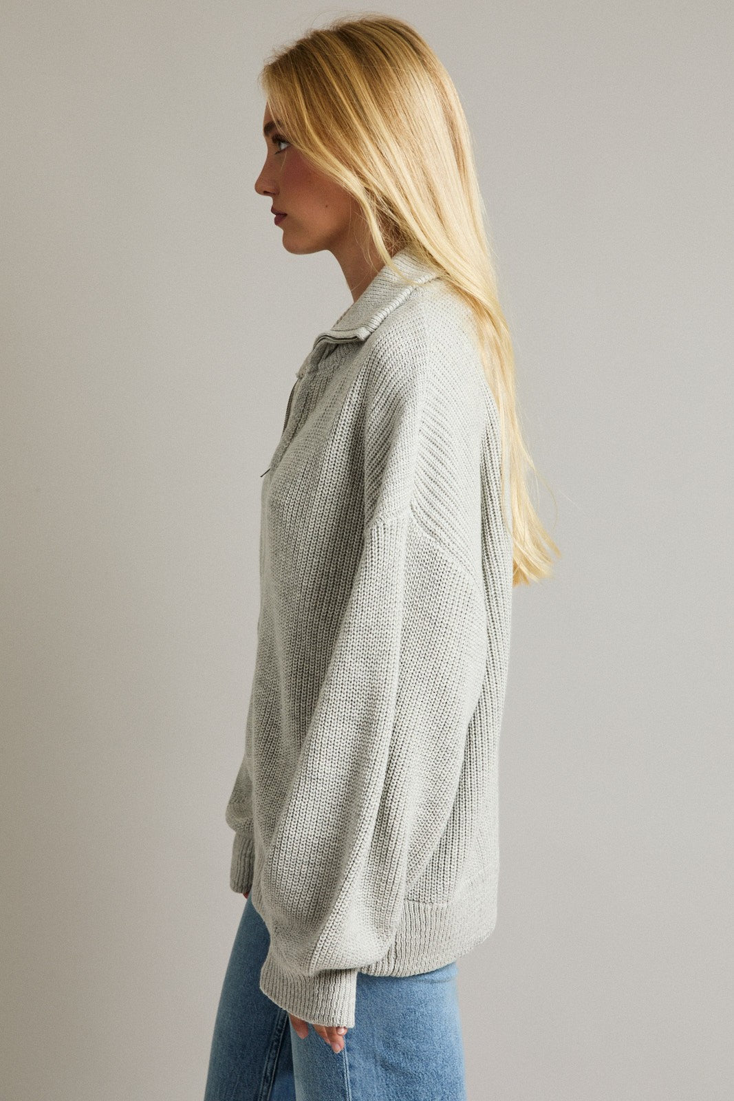 Cloud Haven Zip Cardigan