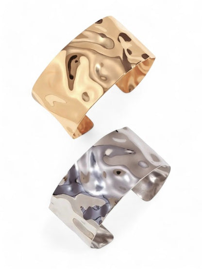 Hammer Time Cuff Bracelet Gold