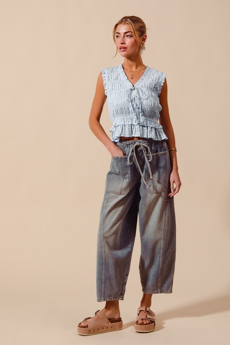 Here Comes The Sun Baggy Denim