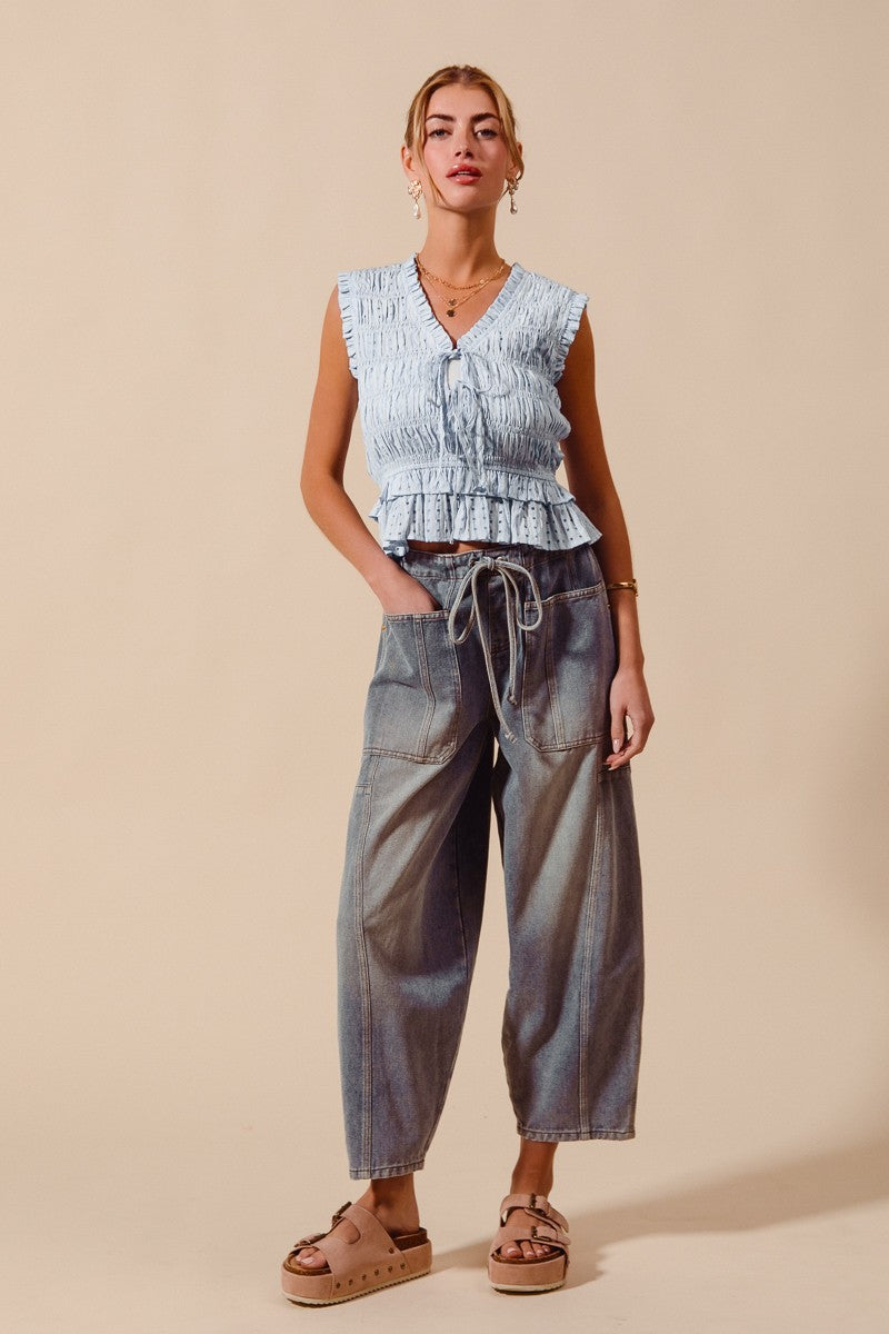Here Comes The Sun Baggy Denim