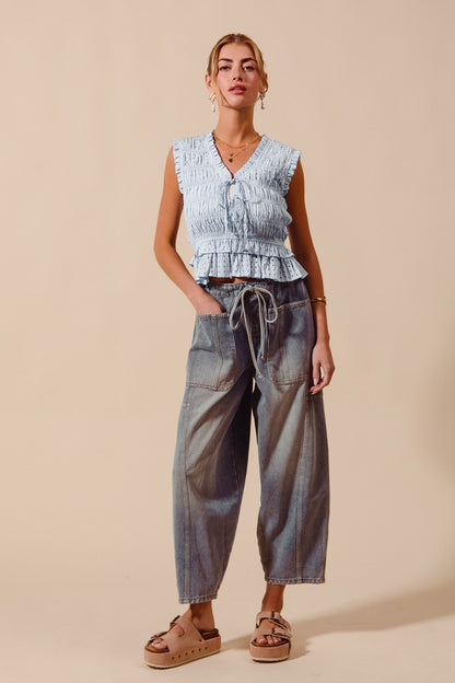 Here Comes The Sun Baggy Denim