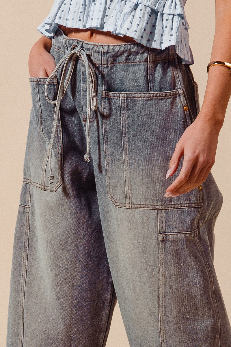 Here Comes The Sun Baggy Denim