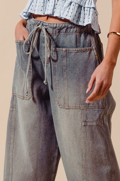 Here Comes The Sun Baggy Denim