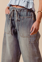 Load image into Gallery viewer, Here Comes The Sun Baggy Denim