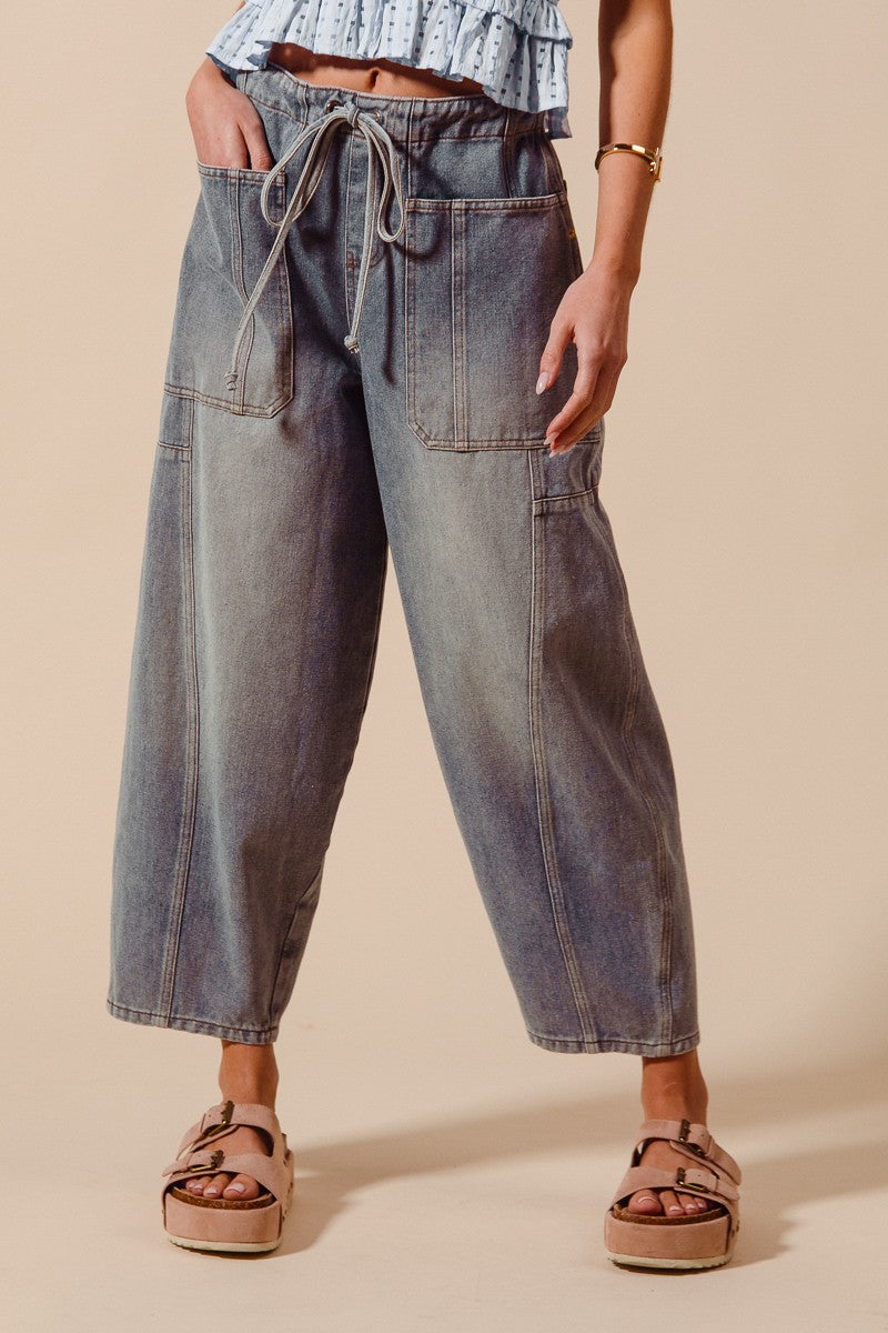 Here Comes The Sun Baggy Denim