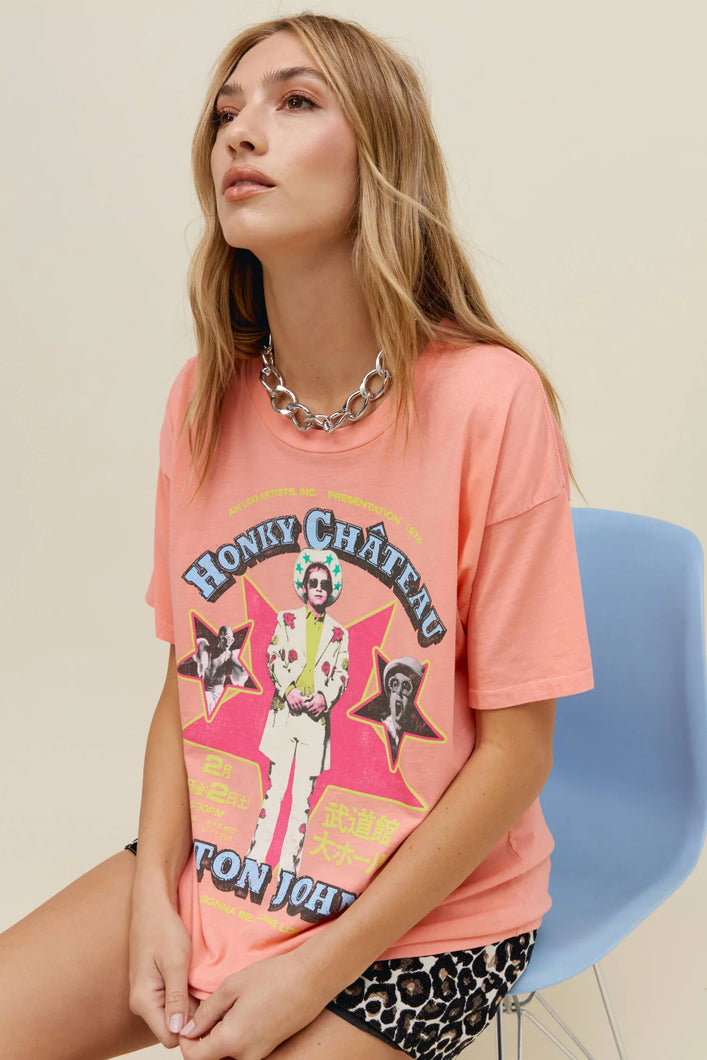Elton John Honky Chateau Merch Tee