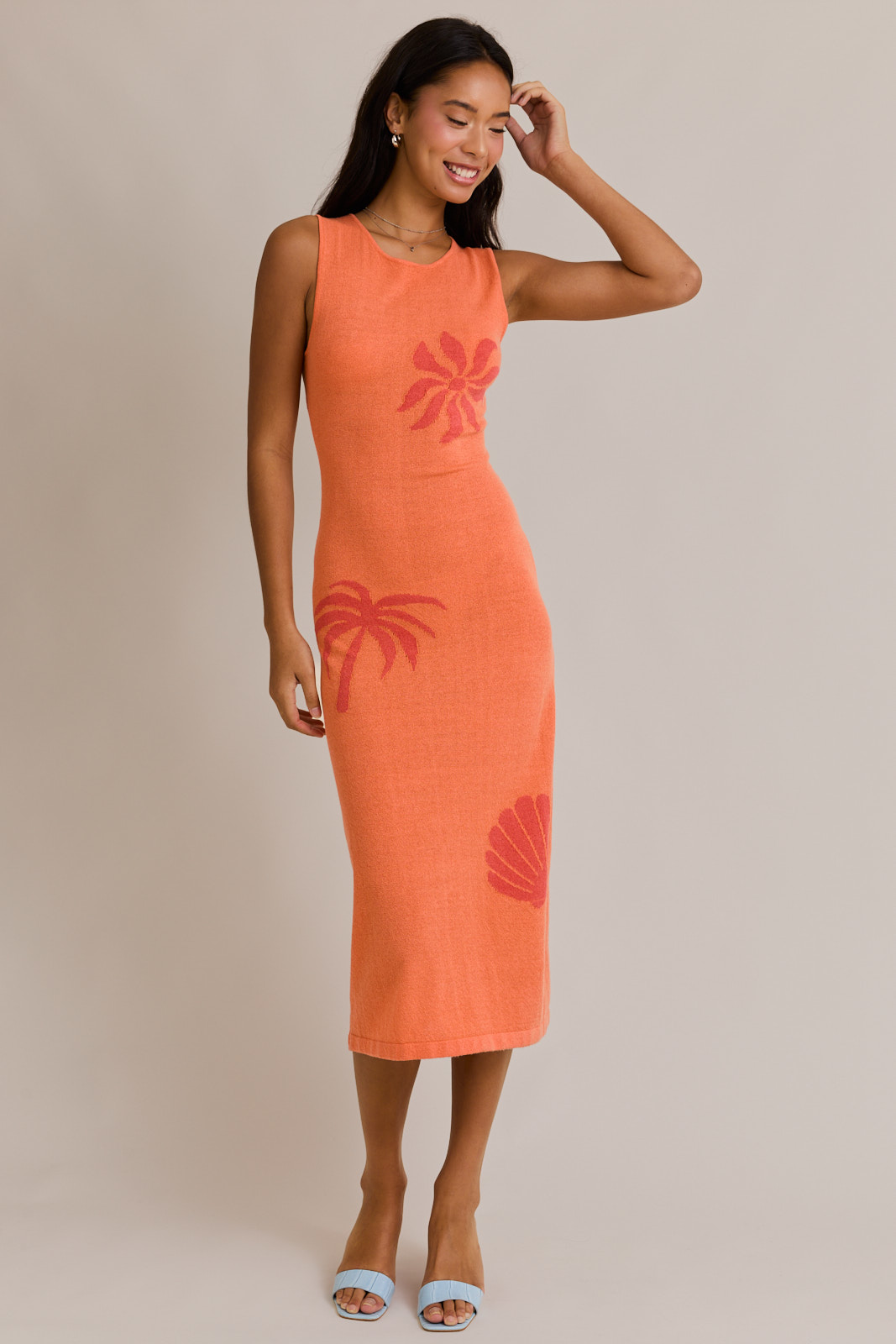 Aruba Sweater Midi Dress