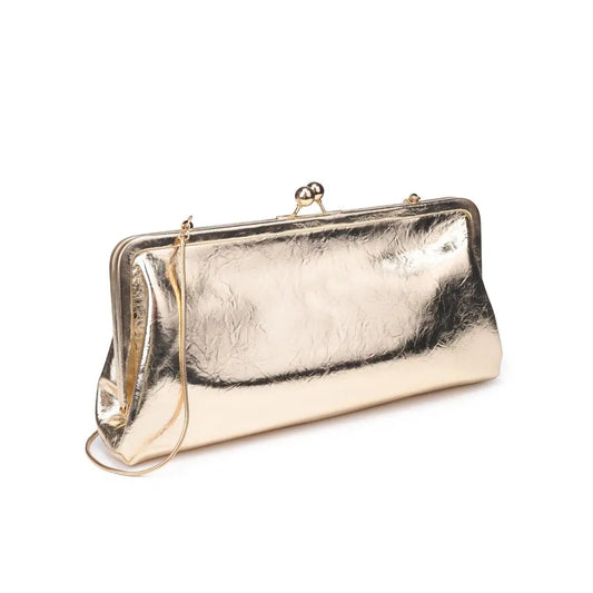 Isabella Clutch Gold