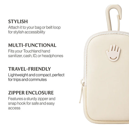 Ivory Touchette Pouch