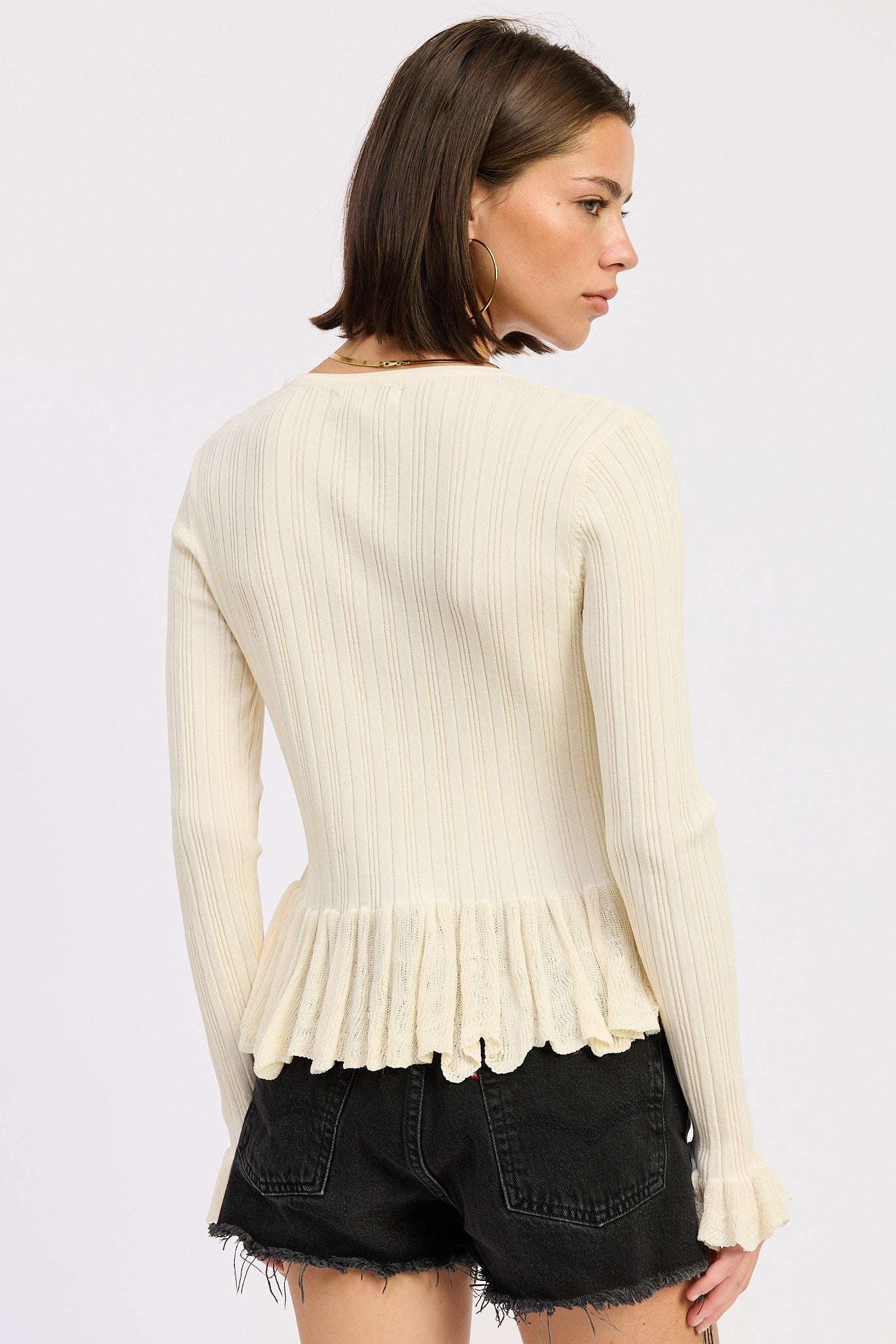 Delicate Drift Tie Top
