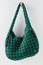 Load image into Gallery viewer, Quilted Carryall Fuji Jade