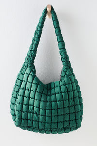 Quilted Carryall Fuji Jade