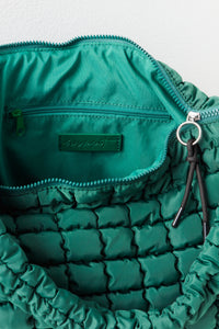 Quilted Carryall Fuji Jade