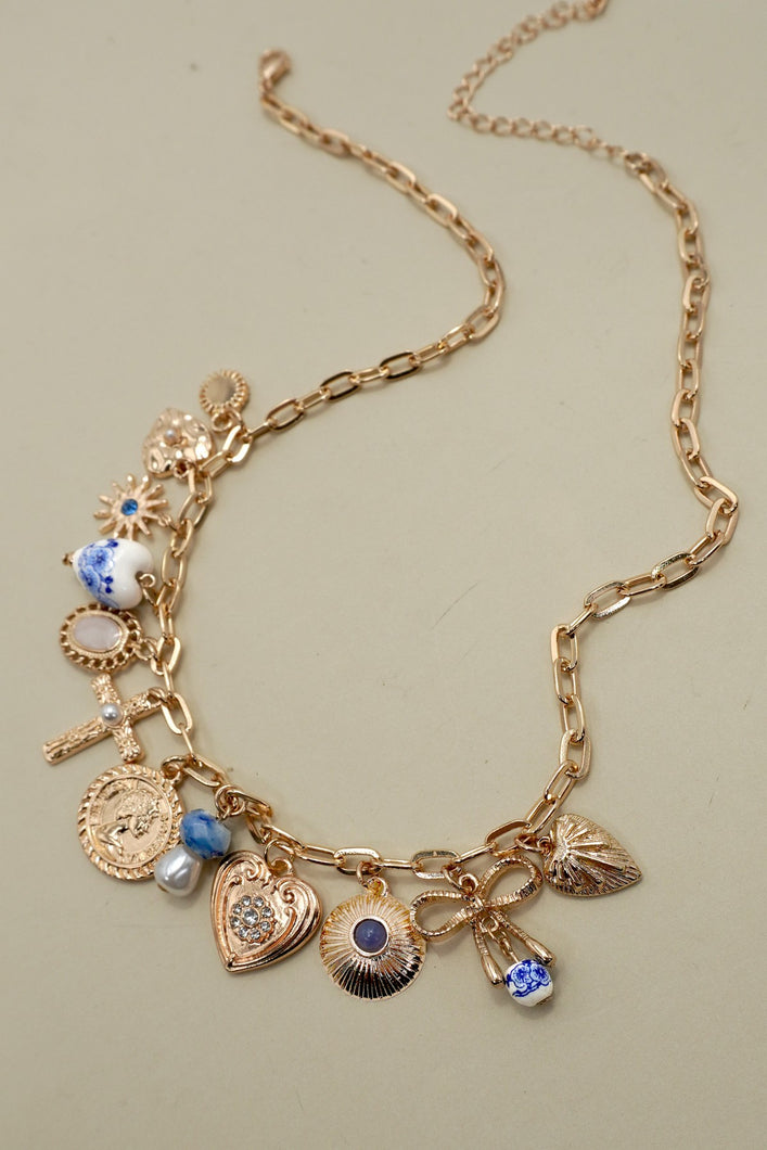 King Of Anything Charm Necklace