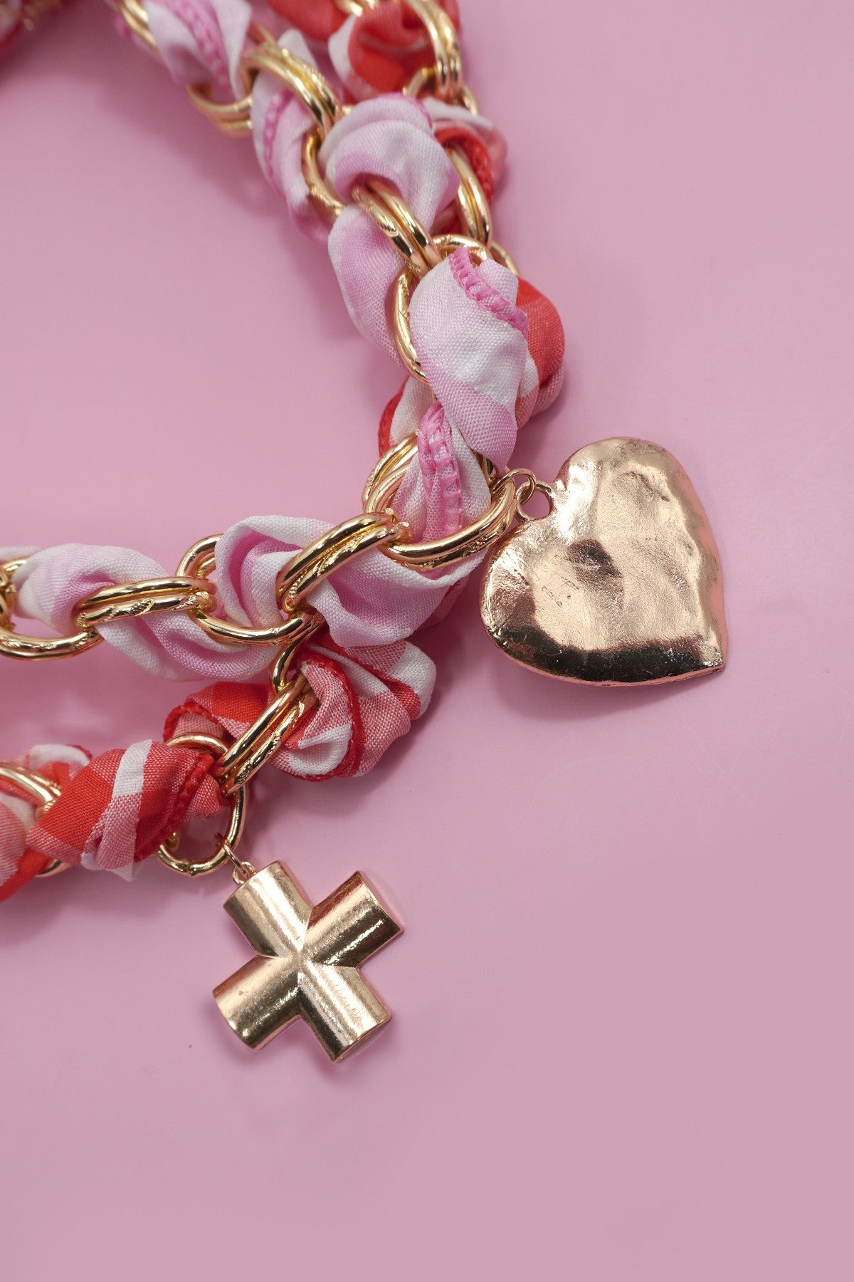 Lover's Tide Double Charm Necklace