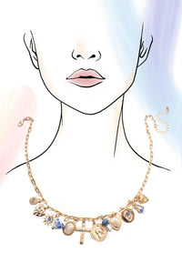 King Of Anything Charm Necklace