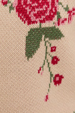 Load image into Gallery viewer, Rose Bloom Knit Vest