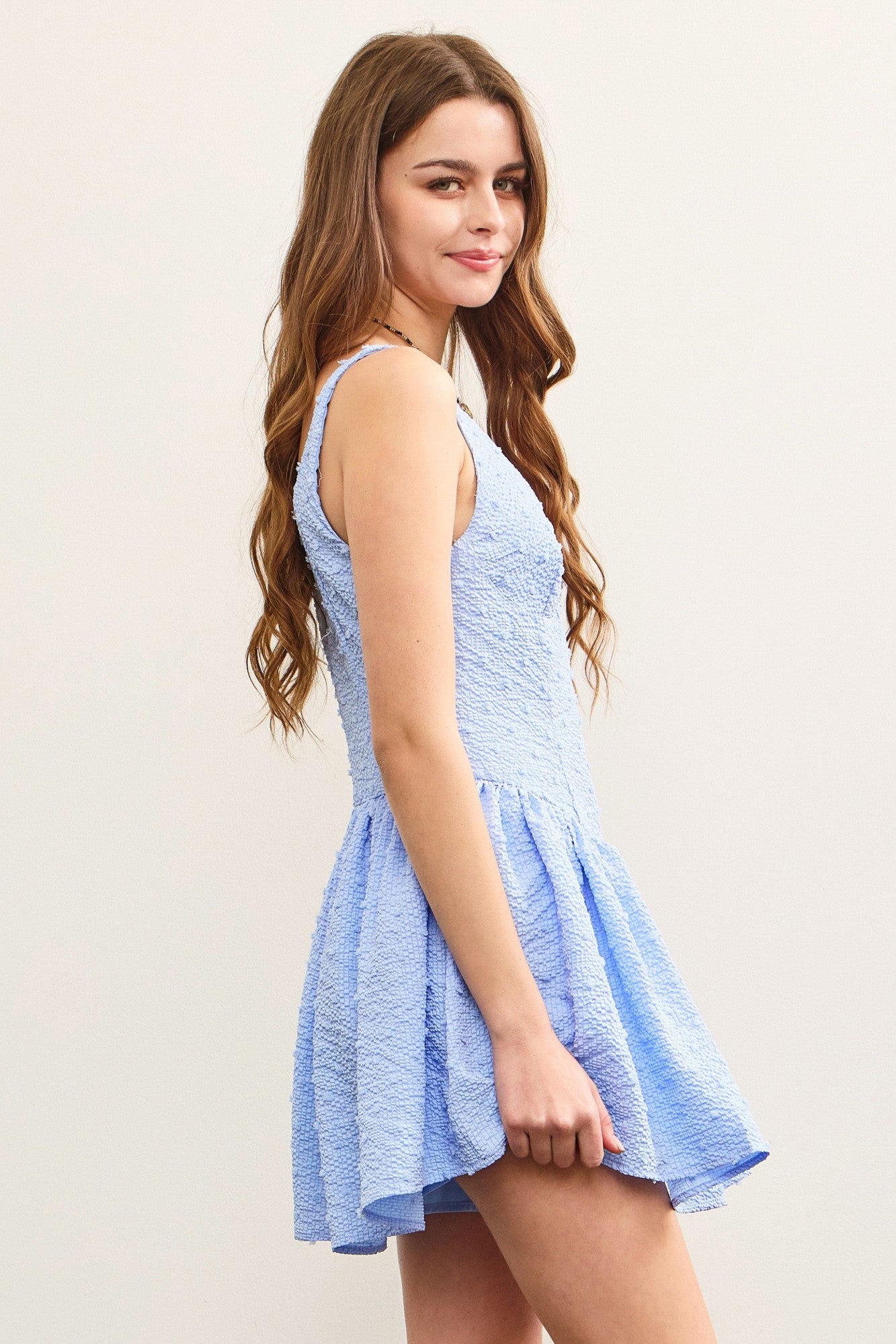 Kelly Basque Waist Dress