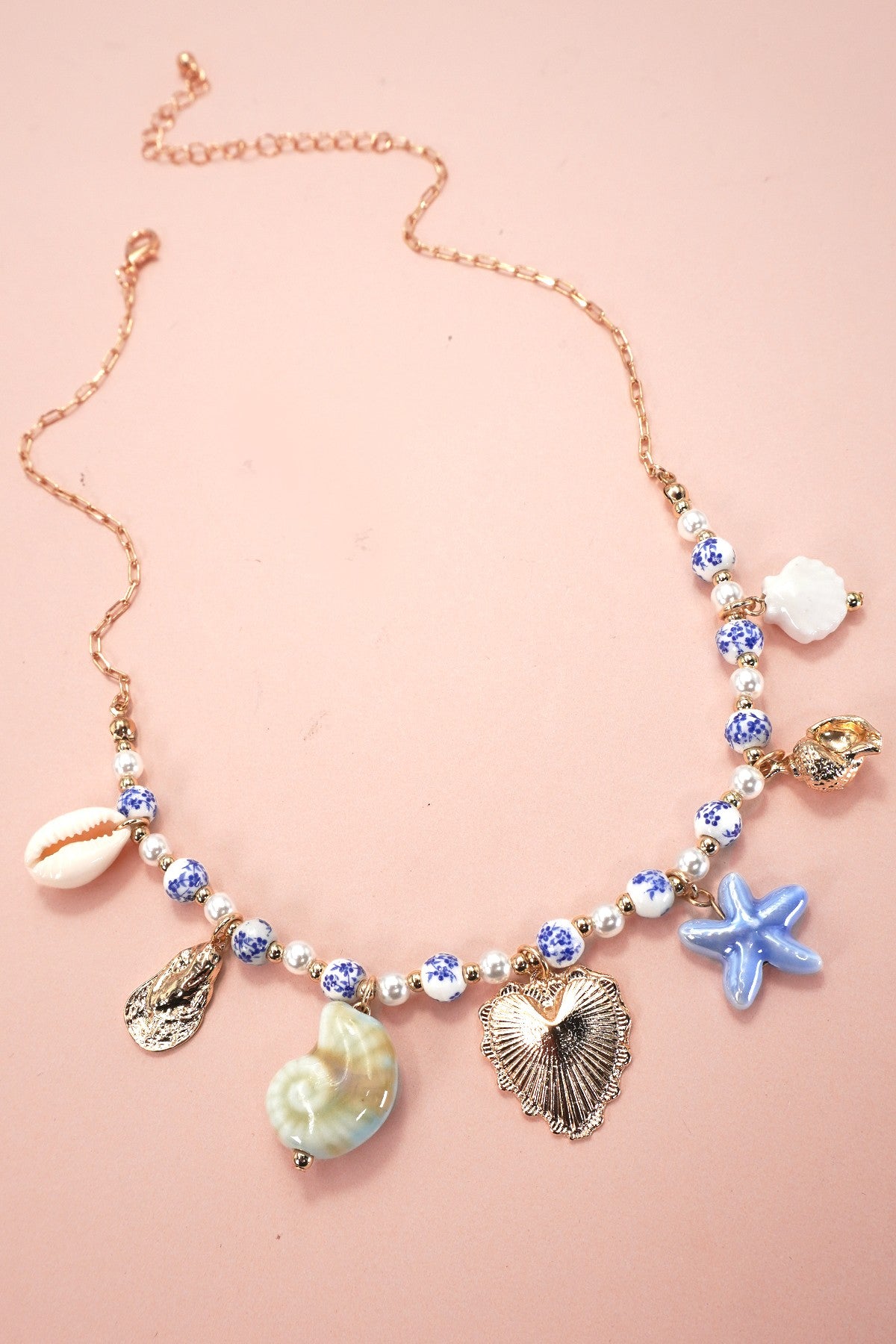 Lucy Sea Life Charm Necklace
