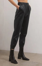 Load image into Gallery viewer, Lenora Faux Leather Jogger