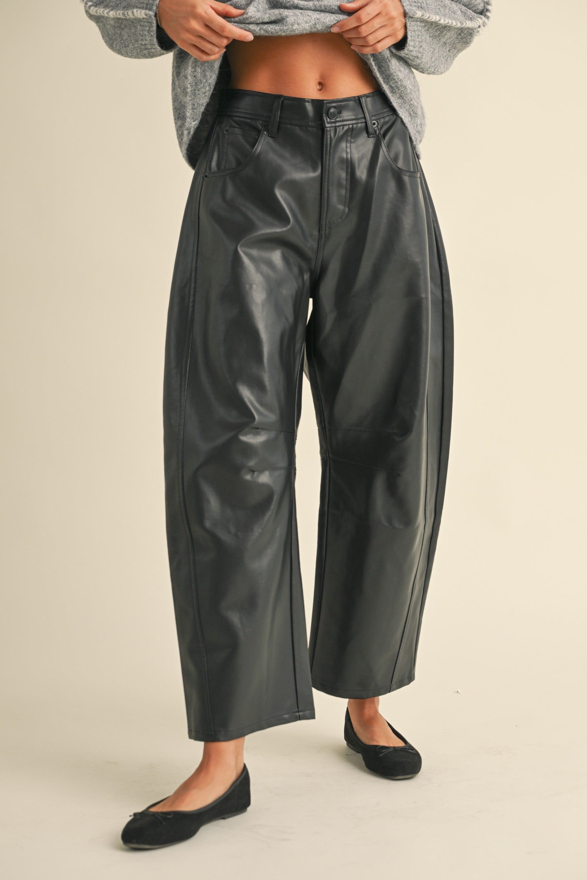 美品 定価12万 LITTLEBIG Leather Pants 21aw JAG4902_ZP5345872Z-