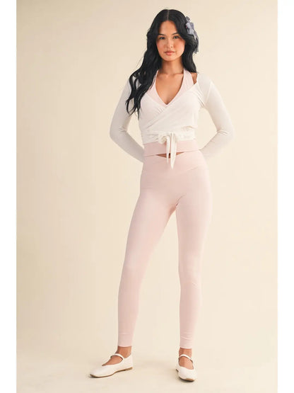 Graceful Wrap Longsleeve Top