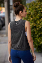 Load image into Gallery viewer, Love Tank Grey Black