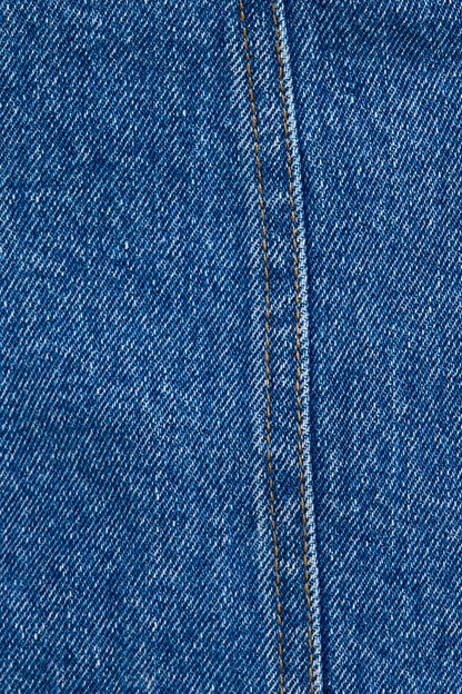 Classic Edge Denim Skirt