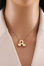 Load image into Gallery viewer, Lucy Bubble Initial Necklace